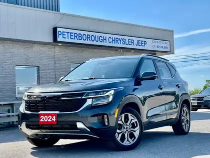 Gray 2024 Kia Seltos SUV / Crossover All-Wheel Drive Automatic