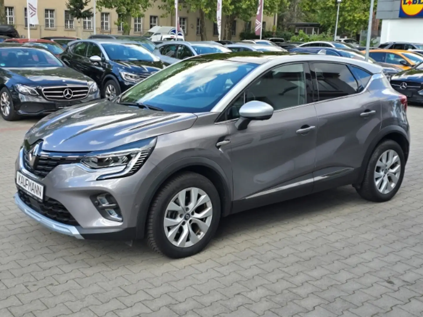 Renault Captur II Intens 1.6 E-TECH Plug-in Hybrid 160 EU6d Schie Grijs - 1