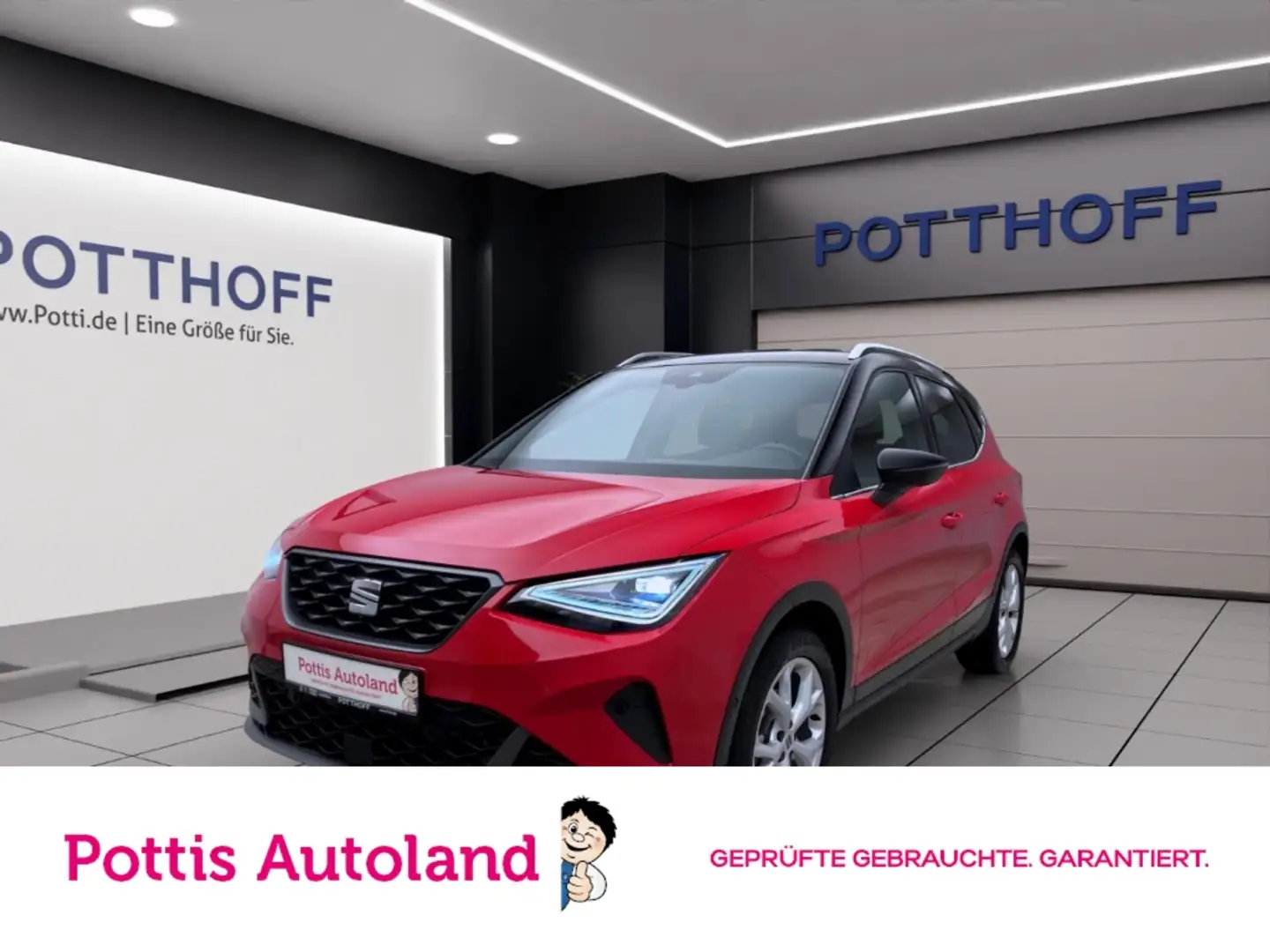 SEAT Arona 1.0 TSI DSG FR-LINE KAMERA PDC SITZHZG KLIMA Rot - 1