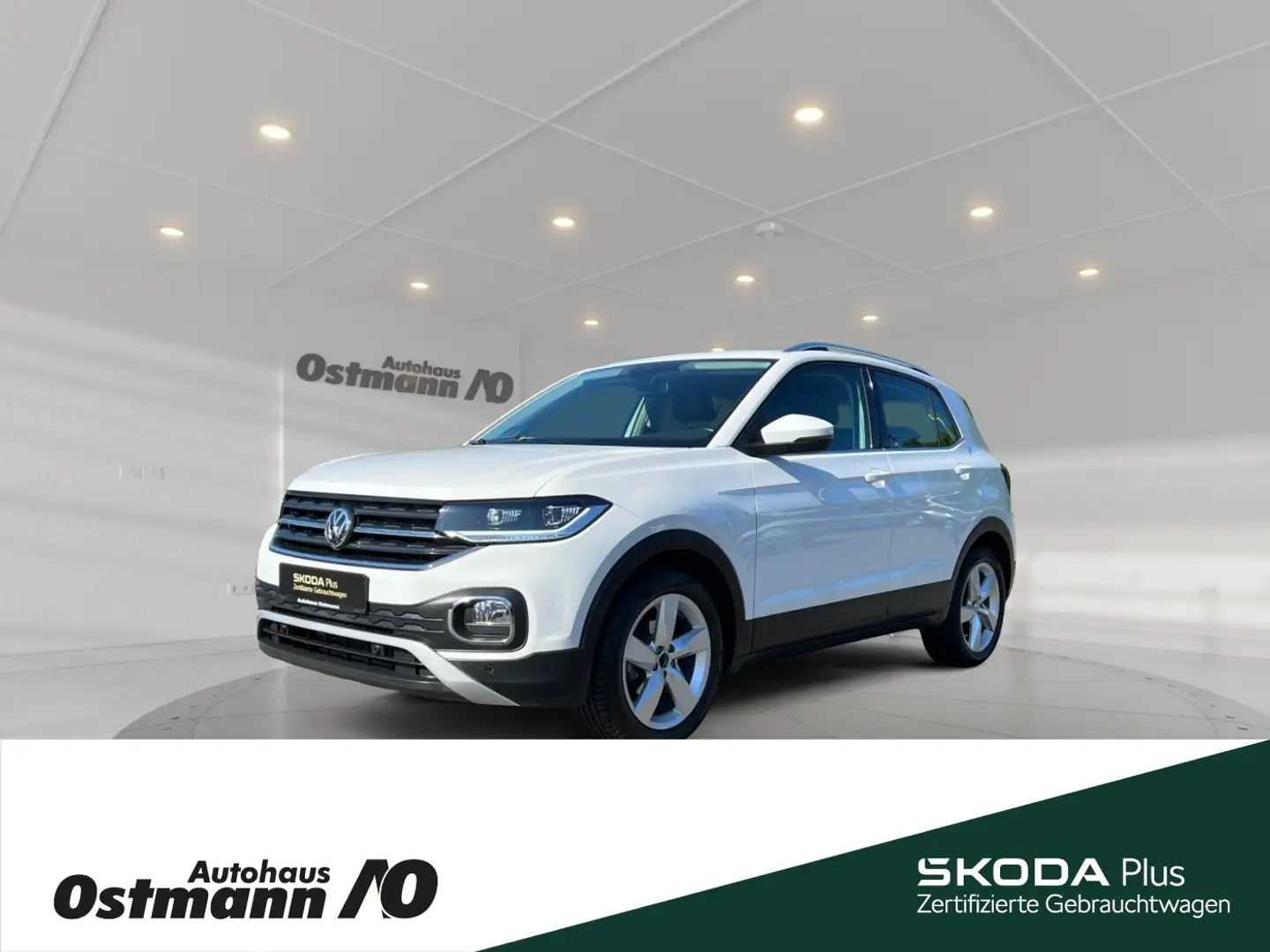 Volkswagen T-Cross Style 85kw TSI *PDC VO/HI*LED*SHZ* Weiß - 1