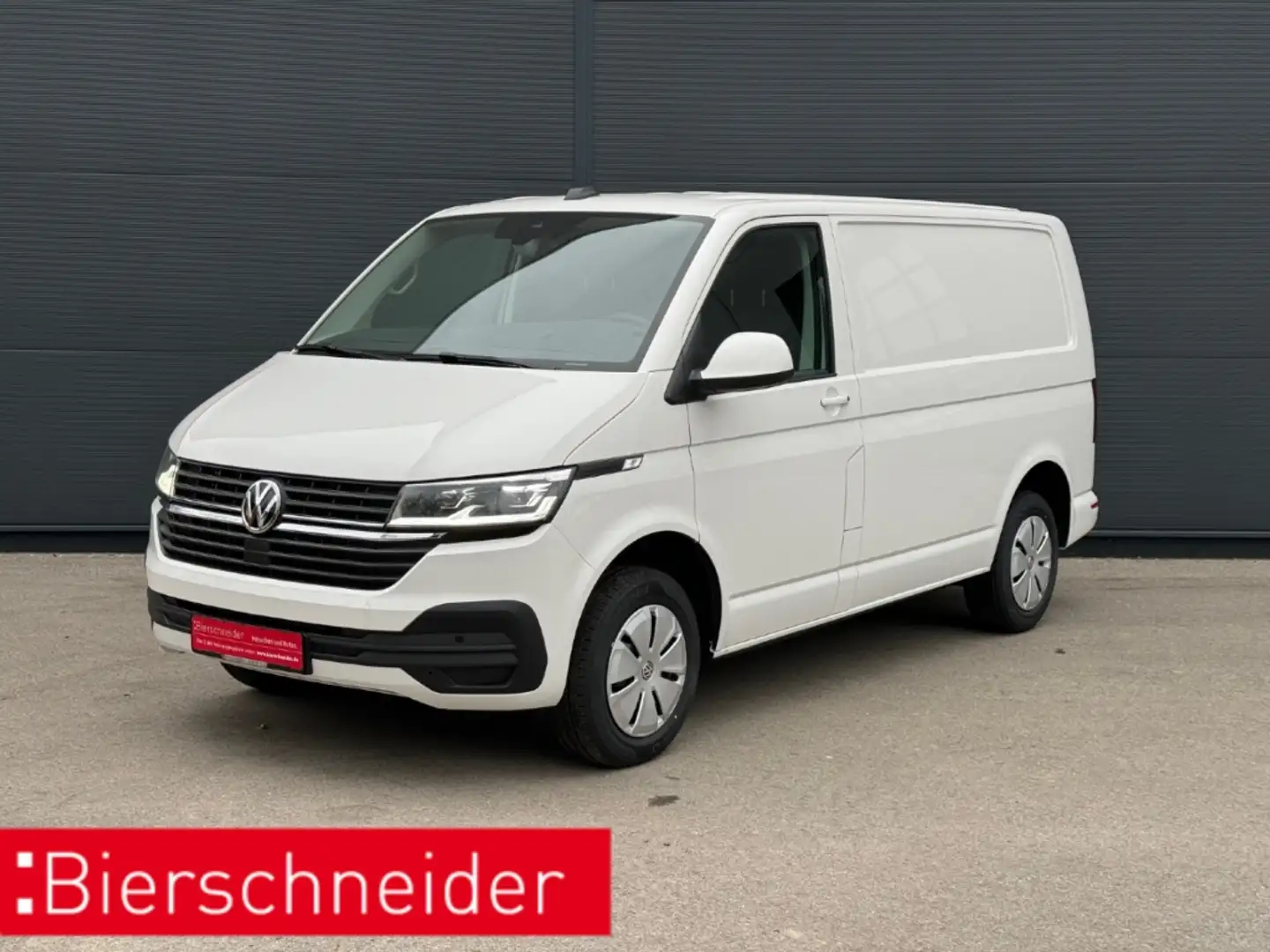 Volkswagen T6.1 Transporter Kasten KR 2.0 TDI LED NAVI ACC DOPPELKLIMA PDC SHZ Weiß - 1
