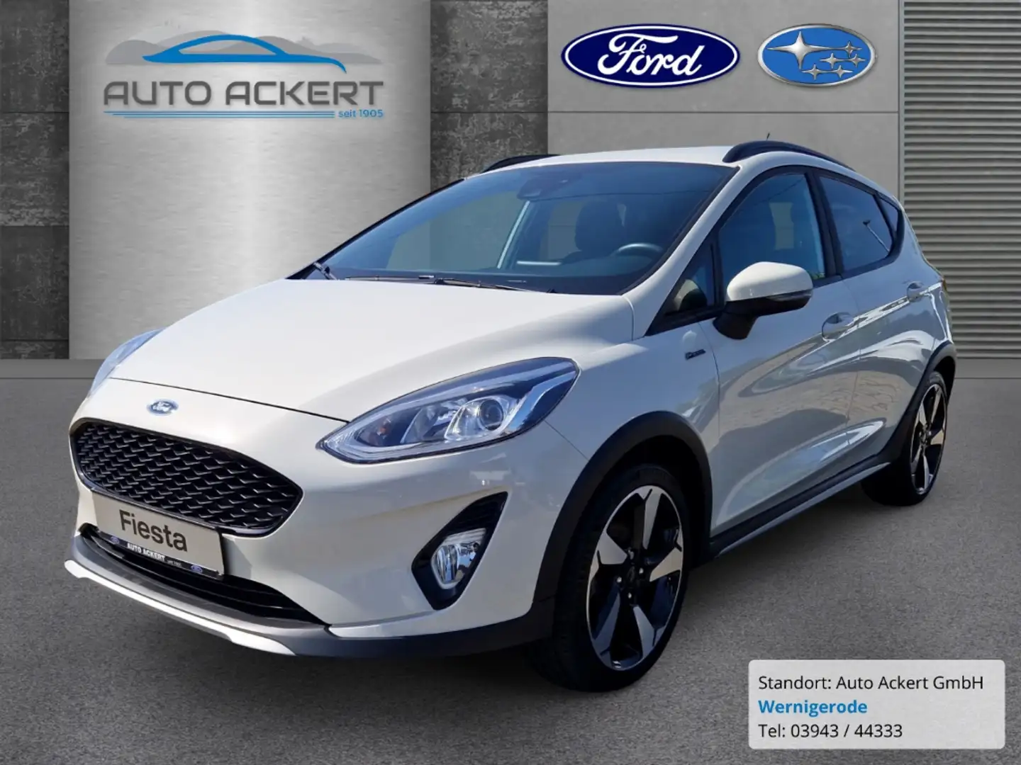 Ford Fiesta Active 1.0 EcoBoost EU6d-T Klima Navi ZV Blanco - 1