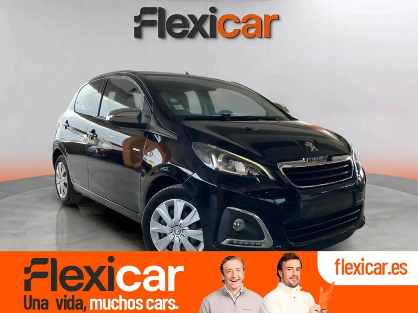 Peugeot 108 1.2 PureTech 60KW (82CV) Noir - 1