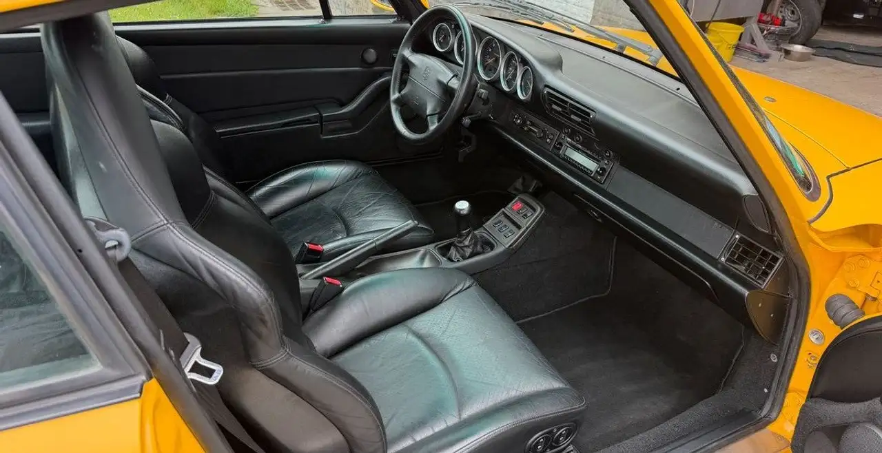 Porsche 993 Carrera 4 Jaune Vitesse L12G, foto 11