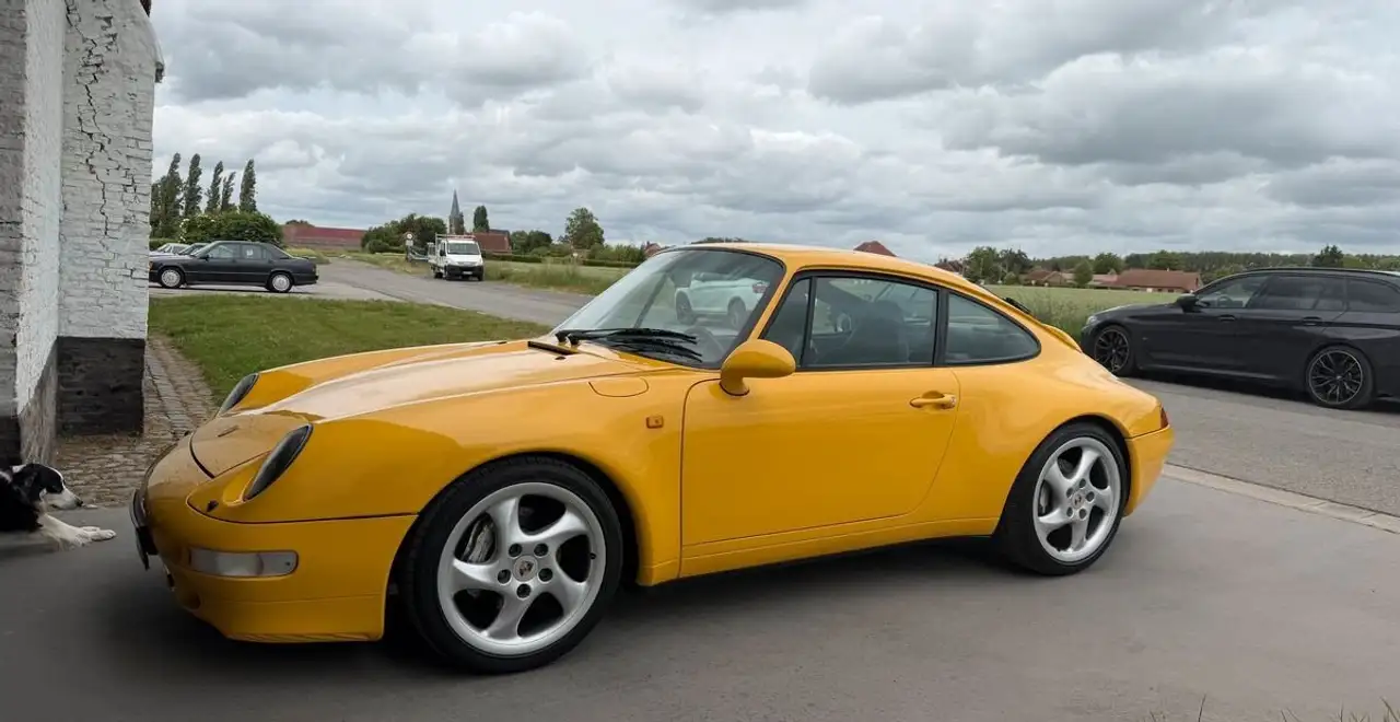 Porsche 993 Carrera 4 Jaune Vitesse L12G, foto 9