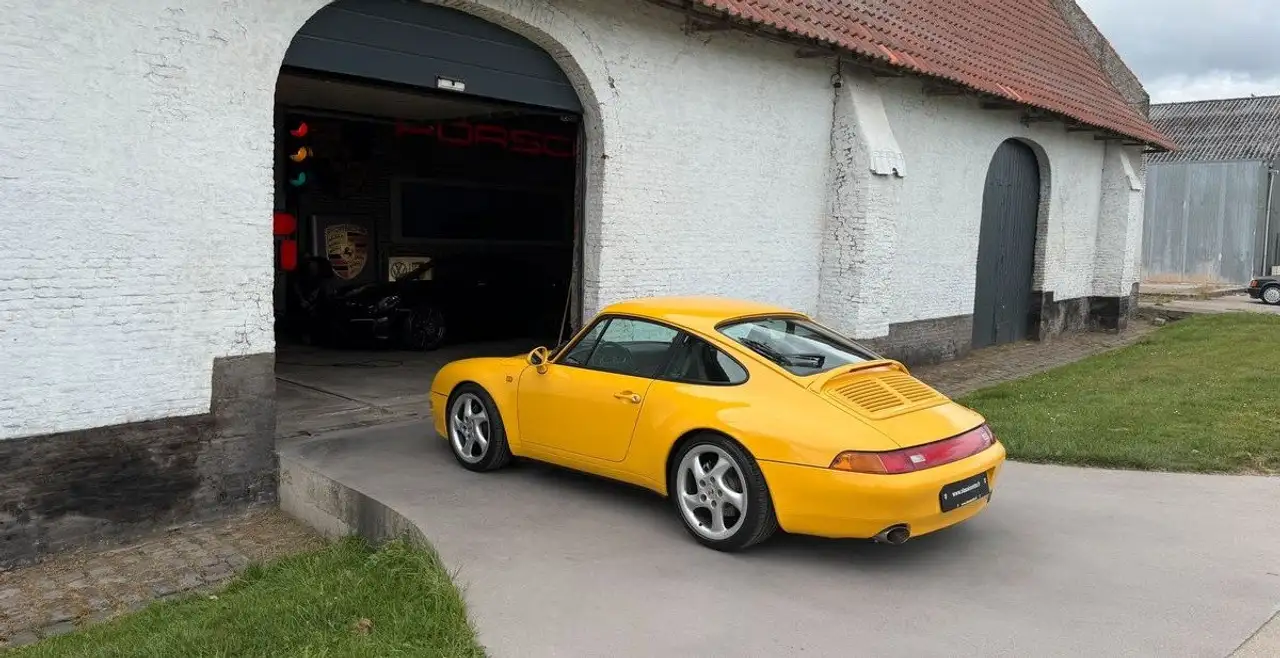 Porsche 993 Carrera 4 Jaune Vitesse L12G, foto 8