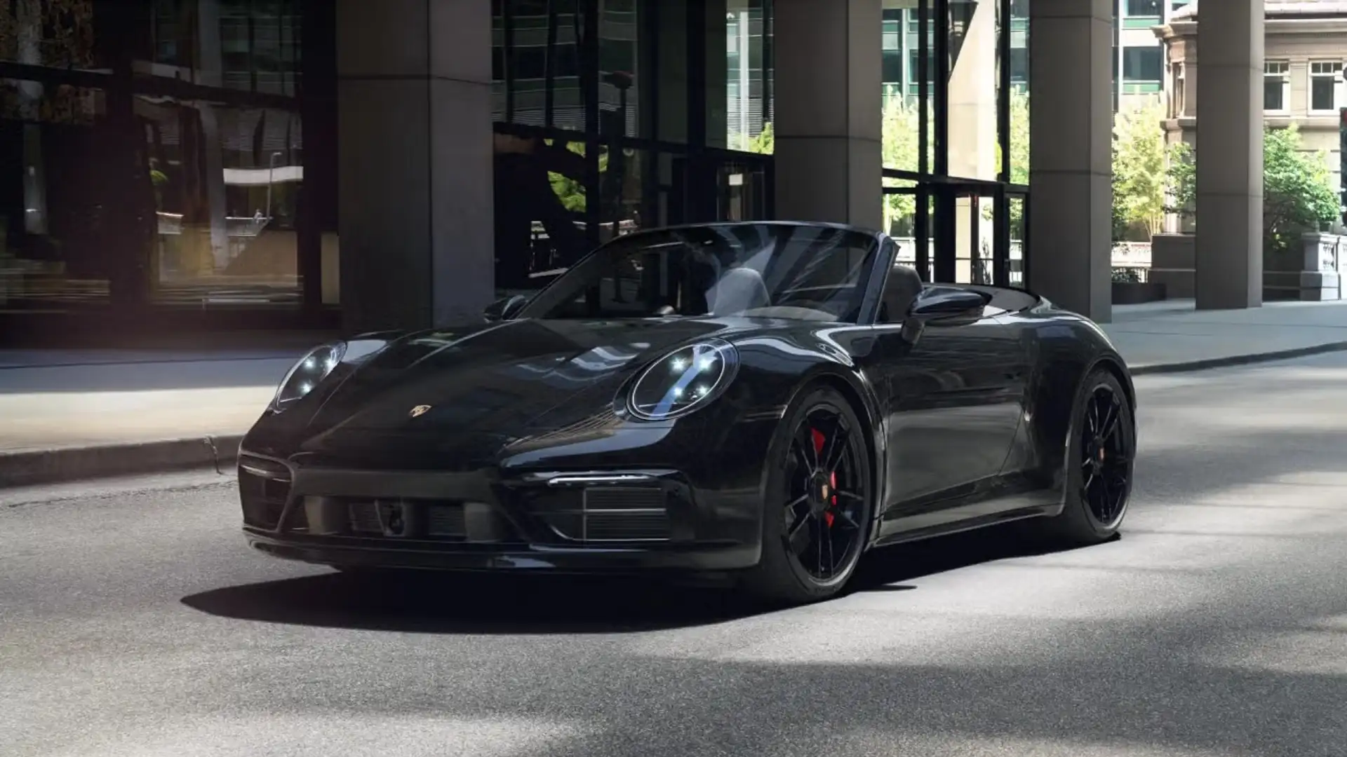 Porsche 992 Carrera GTS Cabriolet Zwart - 1