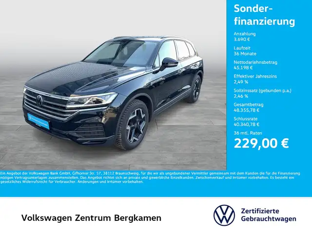 Volkswagen Touareg V6 LUFTFEDERUNG AHK CAM ACC LM19 EKLAPPE