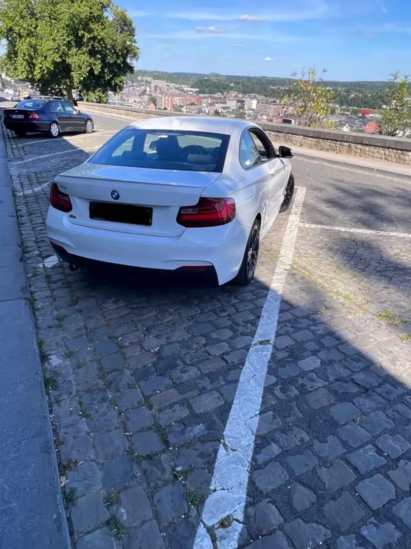 BMW 218 d Blanc - 2