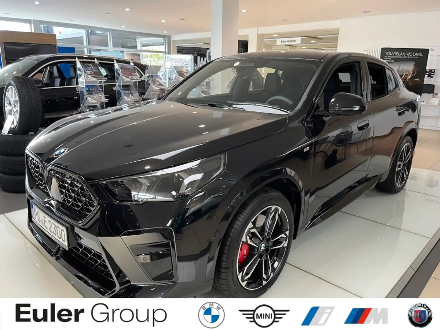 BMW X2 xDrive 20d Sportpaket HUD AD AHK-klappbar AHK Navi Schwarz - 1