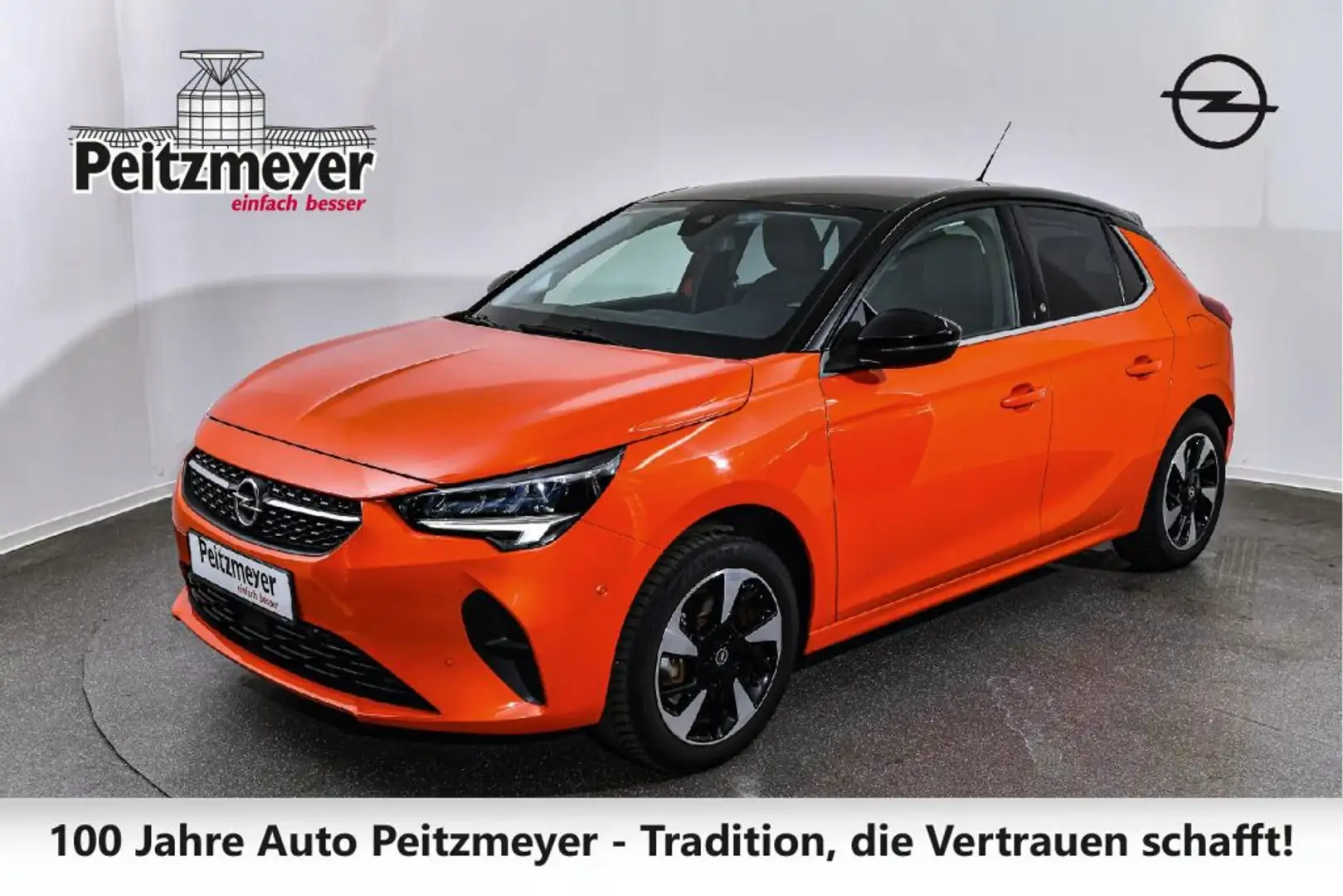 Opel Corsa-e Elegance Orange - 1