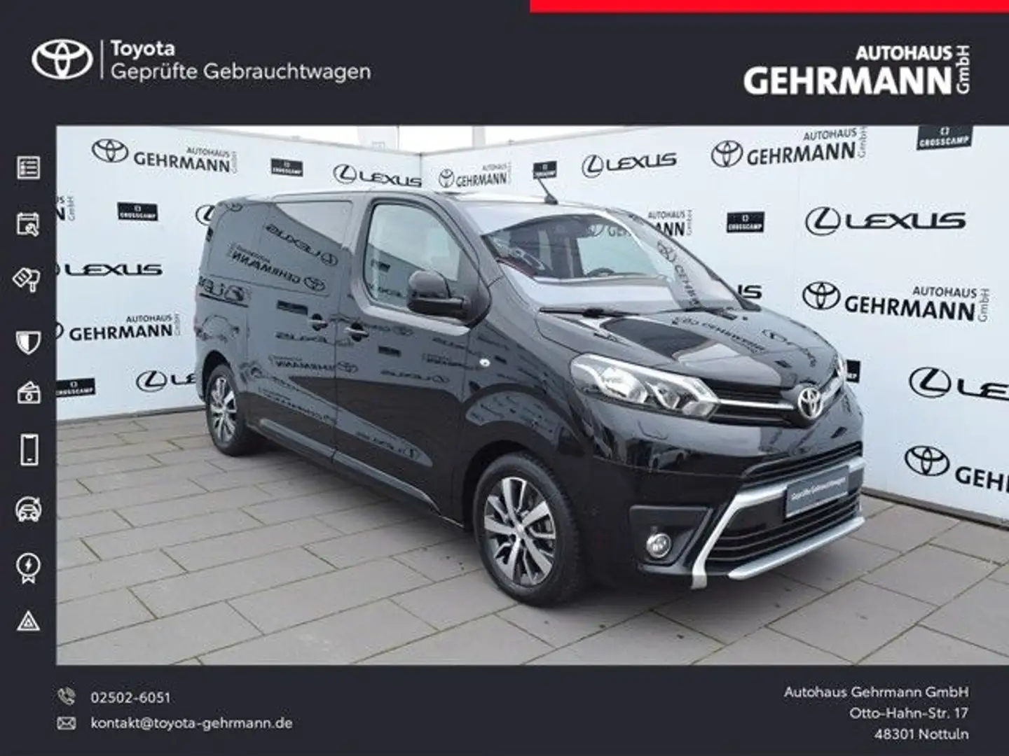 Toyota Proace Verso L1 Shuttle Plus*CarPlay* Schwarz - 1