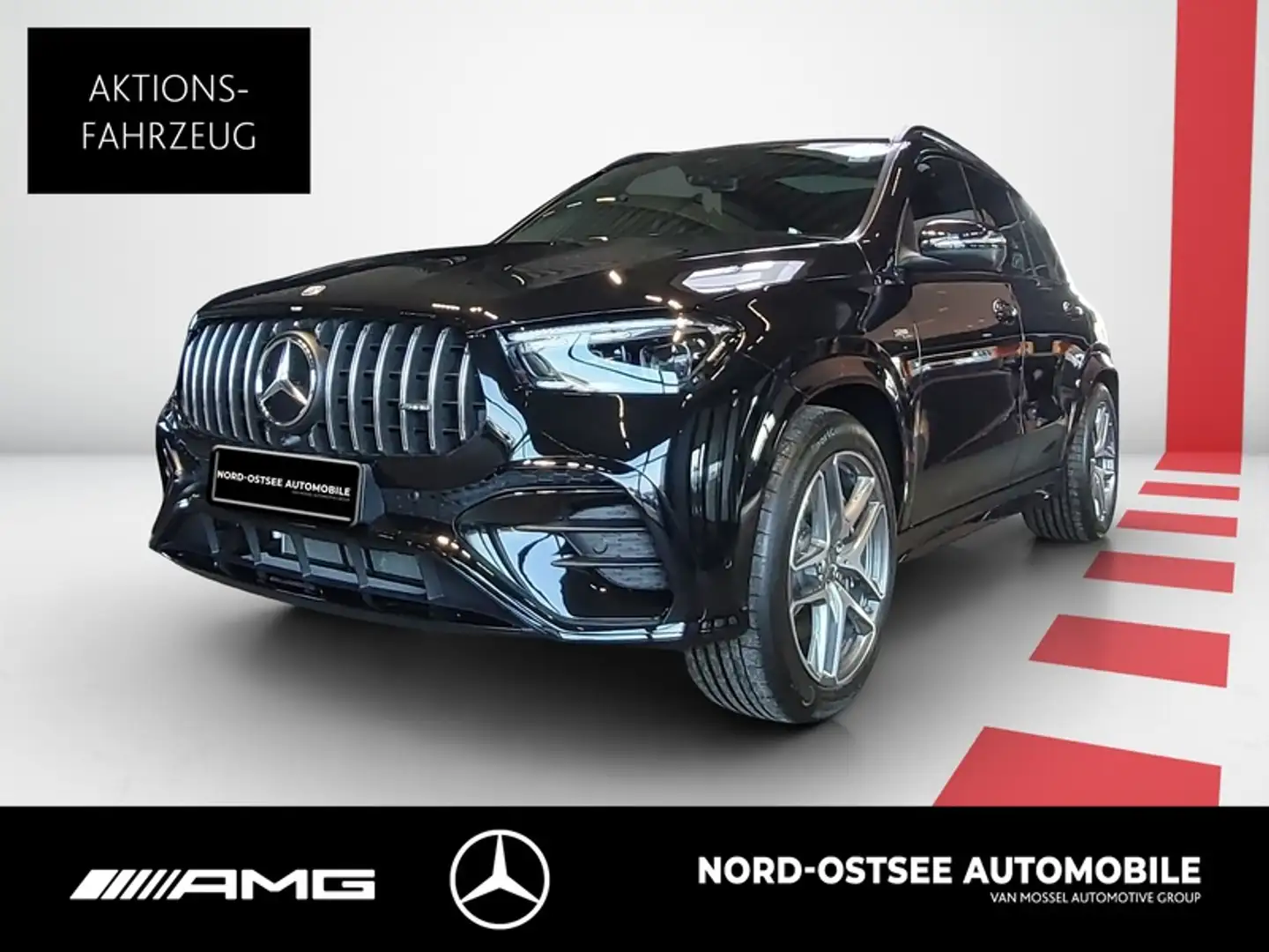 Mercedes-Benz GLE 53 AMG HYBRID 4m+ NIGHT HUD AHK MULTIBEAM Schwarz - 1