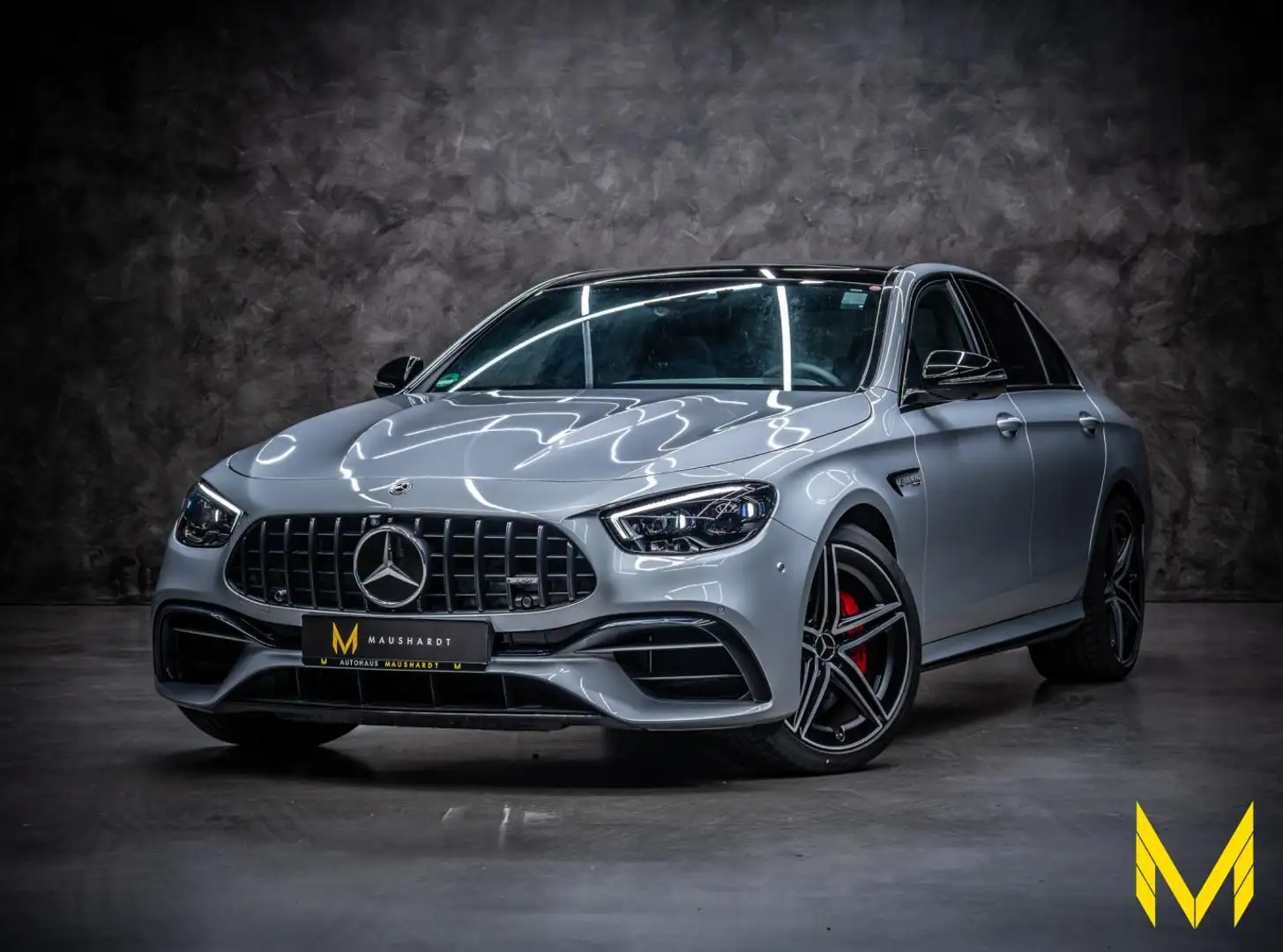 Mercedes-Benz E 63 AMG S 4M+|PERF-SITZE|AGA|PANO|HUD|MULTI|DIS Silber - 1