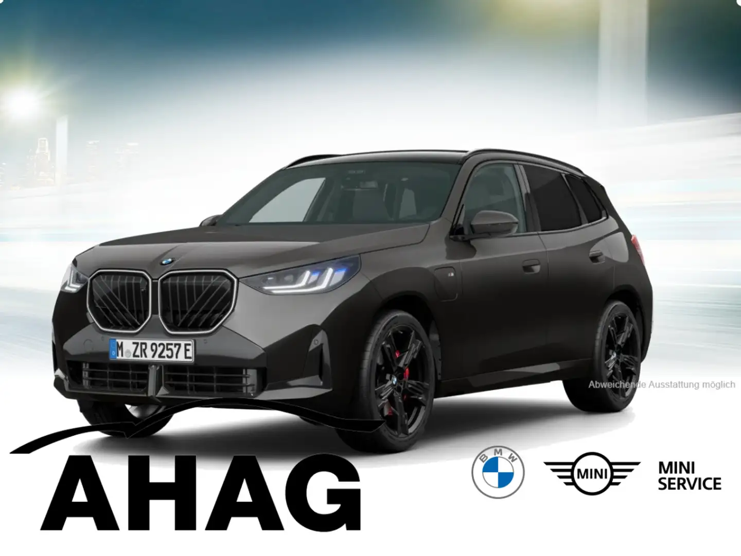 BMW X3 xDrive30e AT M Sportpaket EDC Panorama AHK Gris - 2