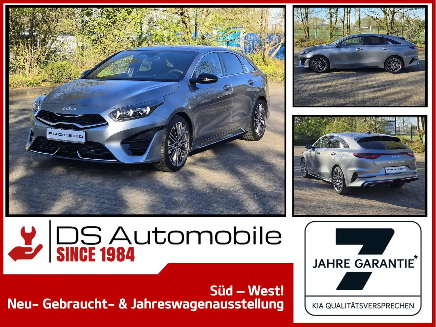 Kia ProCeed / pro_cee'd 1.5T GT-Line |GD+LEDER+TECHNO+18 Zoll| Silber - 1