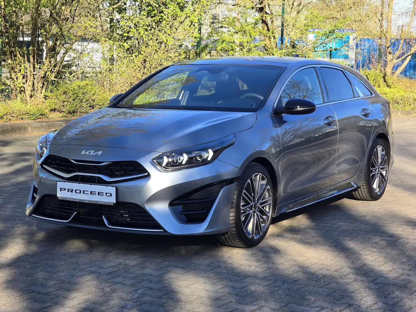 Kia ProCeed / pro_cee'd 1.5T GT-Line |GD+LEDER+TECHNO+18 Zoll| Silber - 2