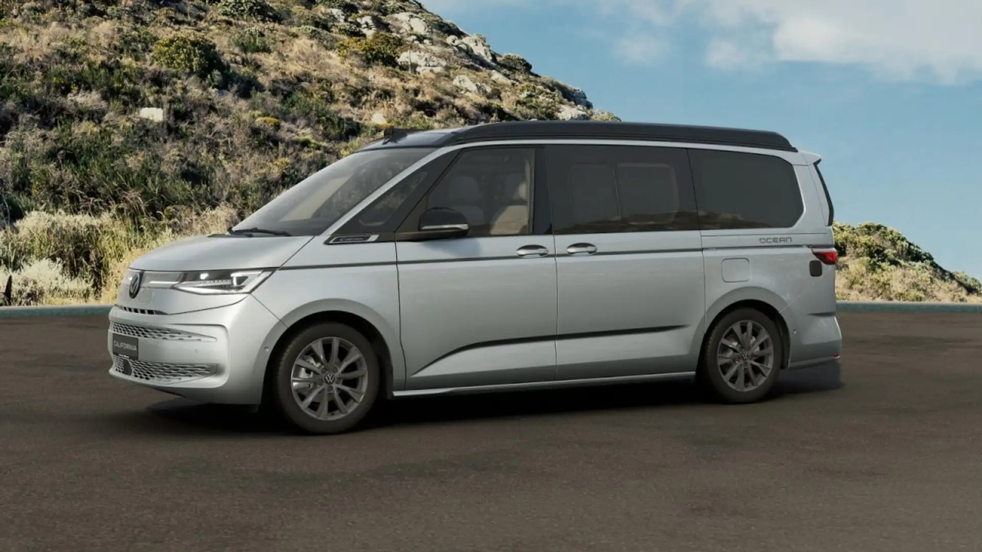 Volkswagen T6 California Ocean 2.0 TDI NAVI+SITZHZ+ACC+PDC Klima Navi Noir - 2