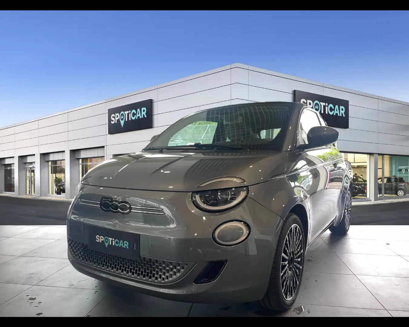 Fiat 500C Cabrio 42 kWh  La Prima Grigio - 1