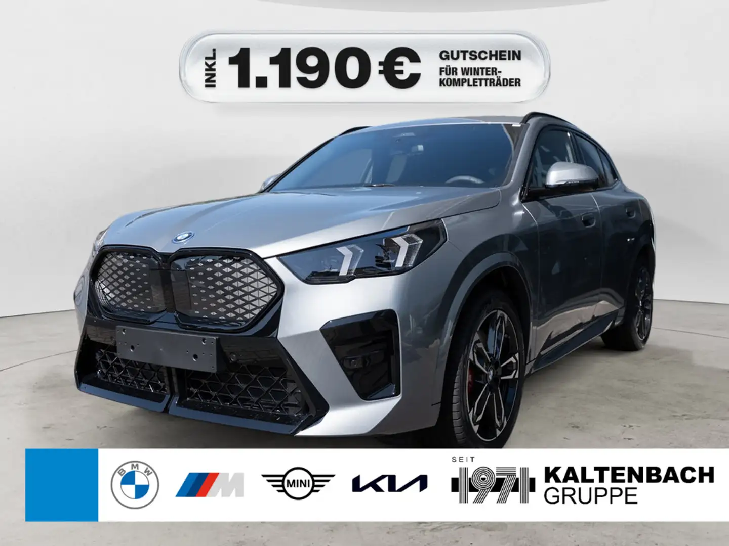 BMW iX2 eDrive 20 M-Sport Pro LED AKTIVSITZE AHK Szary - 1