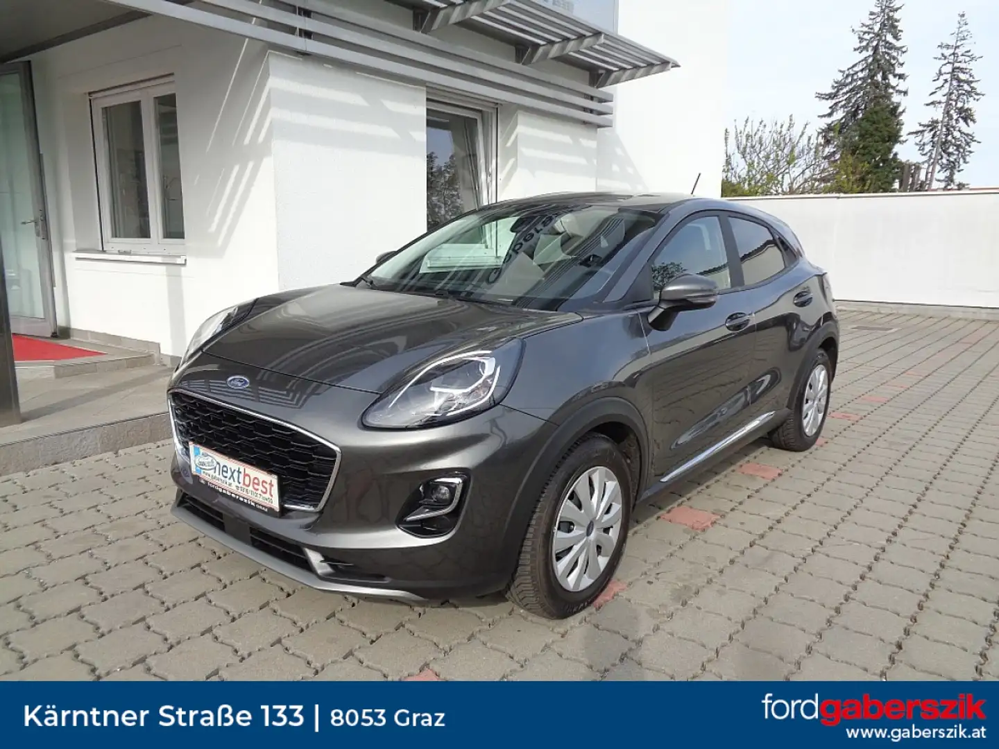 Ford Puma 1,0 EcoBoost Hybrid Titanium Design Grau - 1