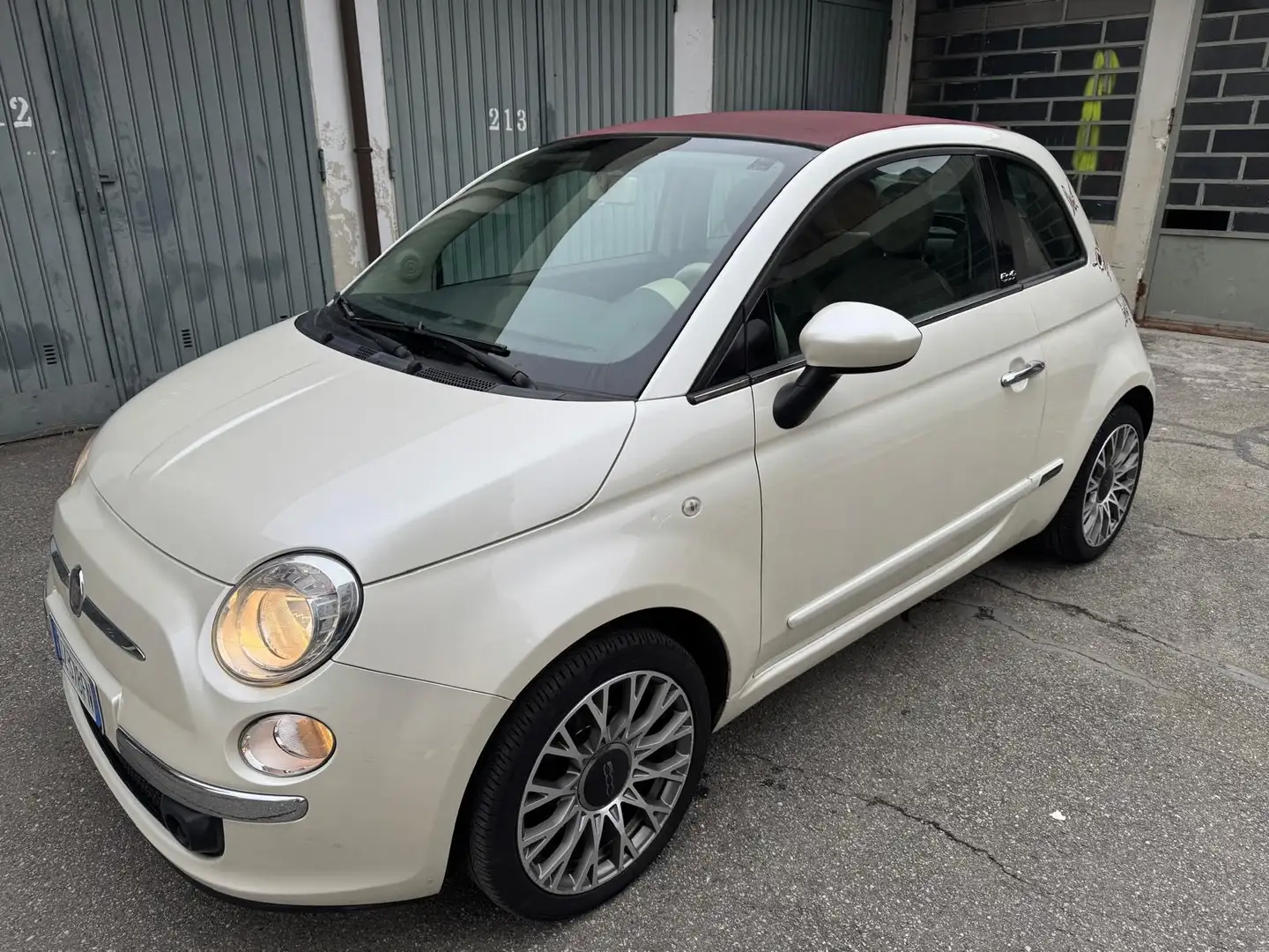 Fiat 500 500C III 500C 1.3 mjt 16v Lounge 75cv Bianco - 1