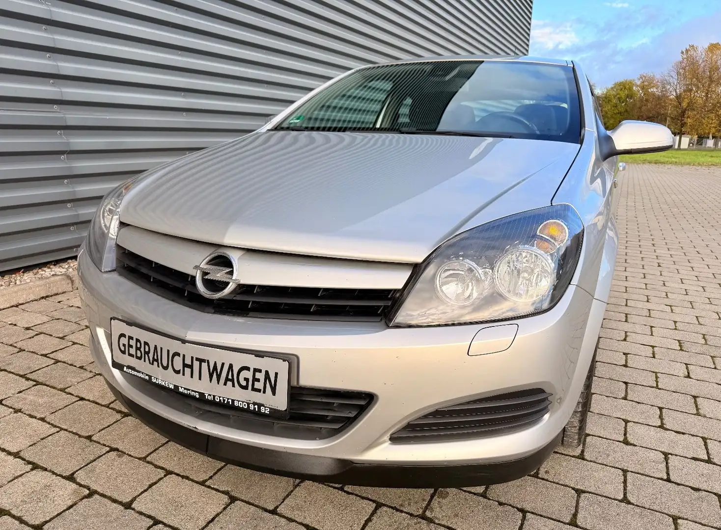 Opel Astra H 1.6 Ltr.- 16V GTC Edition/Klima/TÜV:neu Silber - 1