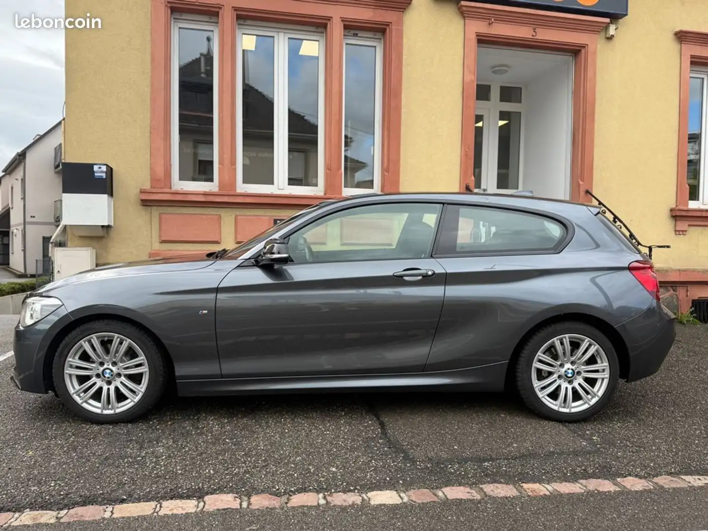 BMW 120 serie 2.0 120 d 185 pack m-bva-radar de recul-garantie 6 mois Grijs - 2