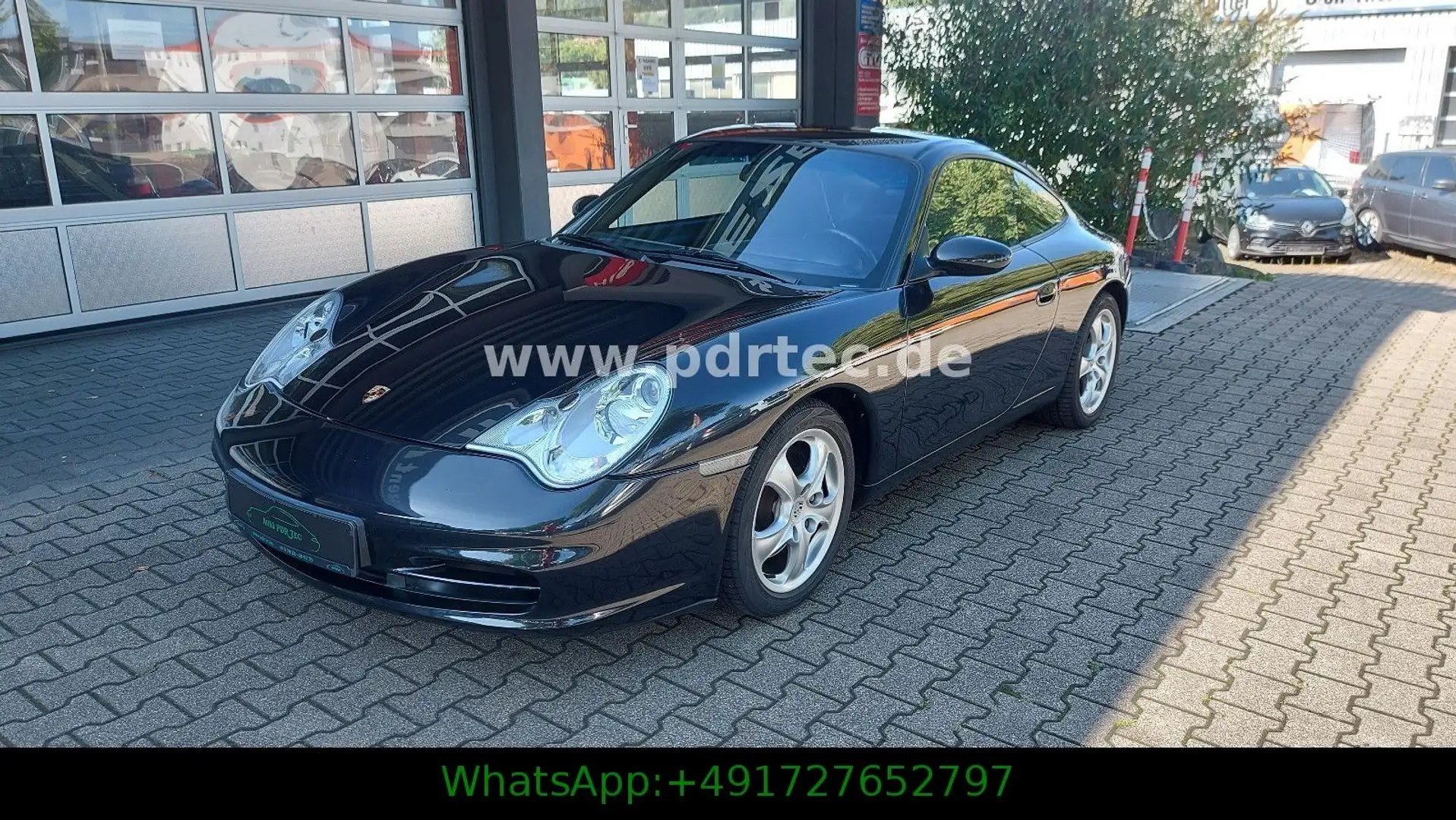 Porsche 996 /911 Carrera*1.Hand*PZ Scheckheft*EX P-Mitarb Schwarz - 1