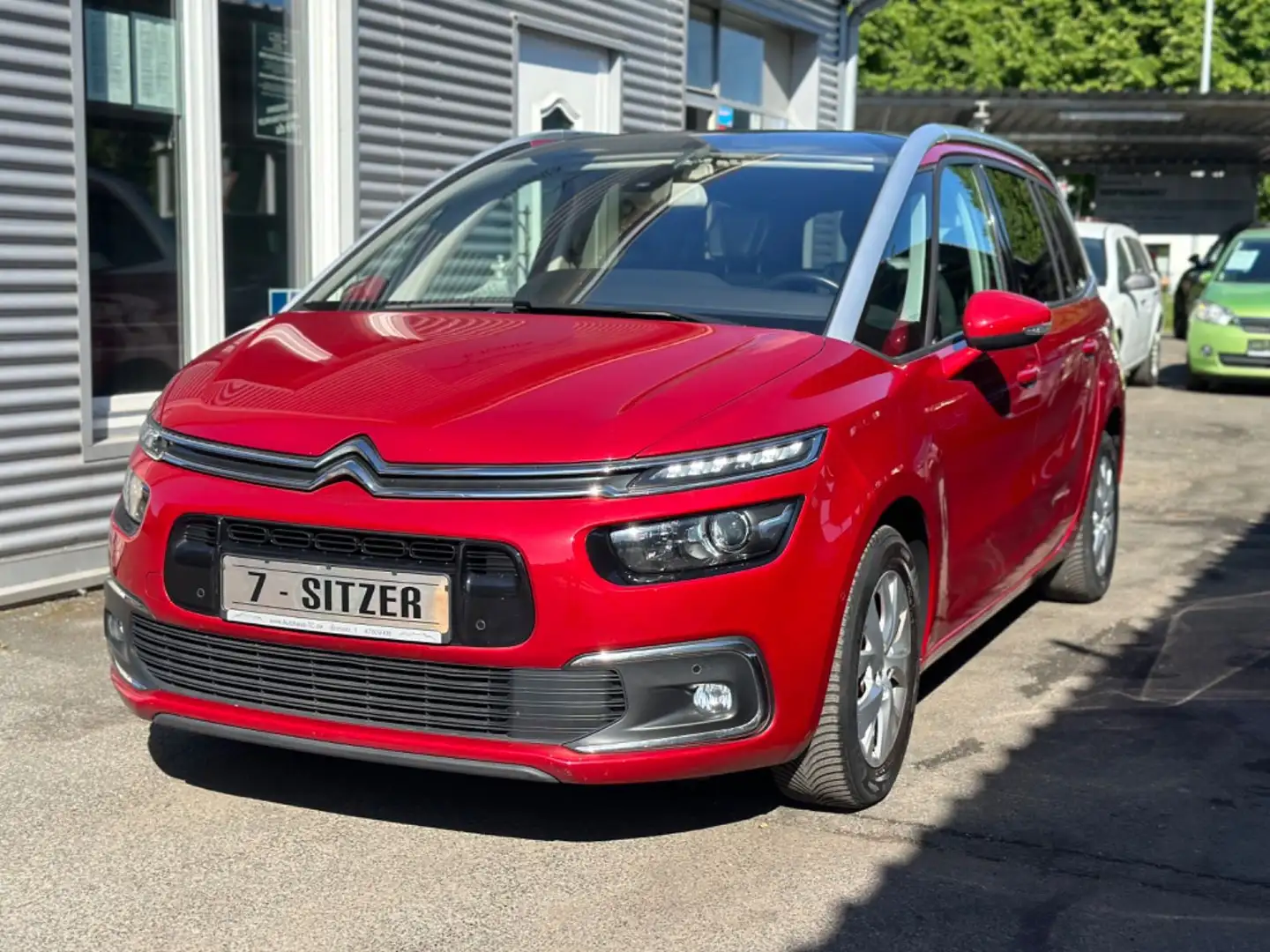 Citroen Grand C4 Picasso 7/SITZER+AUTOMATIK+KAMERA+PANO Rouge - 2