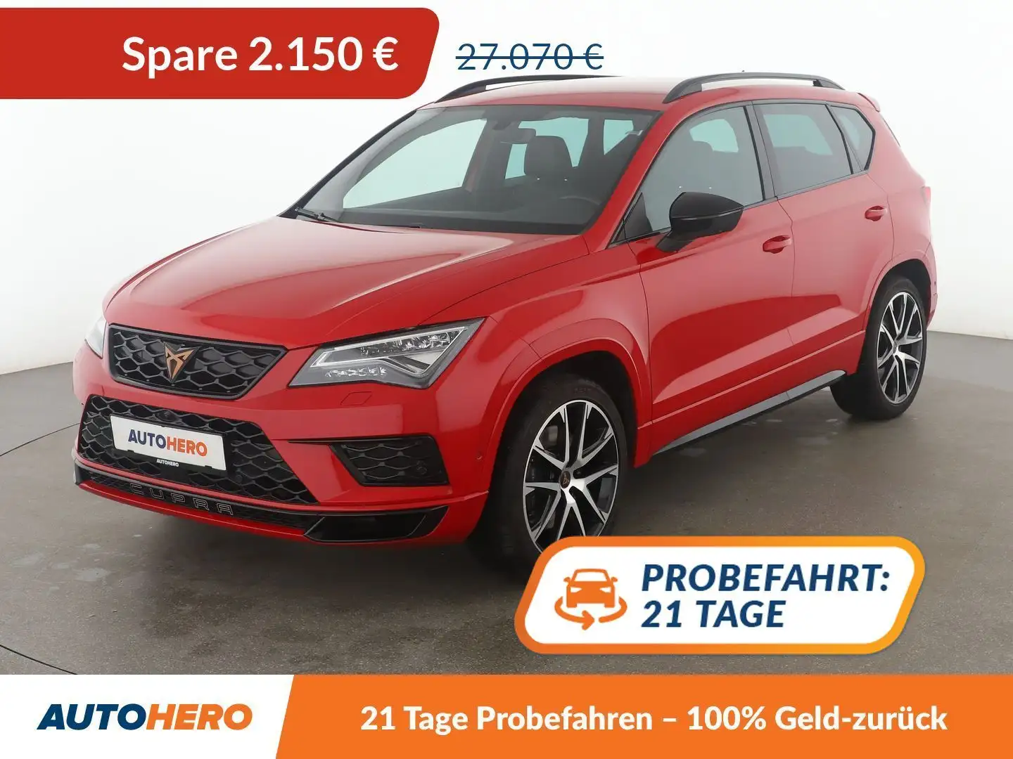CUPRA Ateca 2.0 TSI 4Drive Aut.*NAVI*LED*TEMPO*CAM* Rot - 1