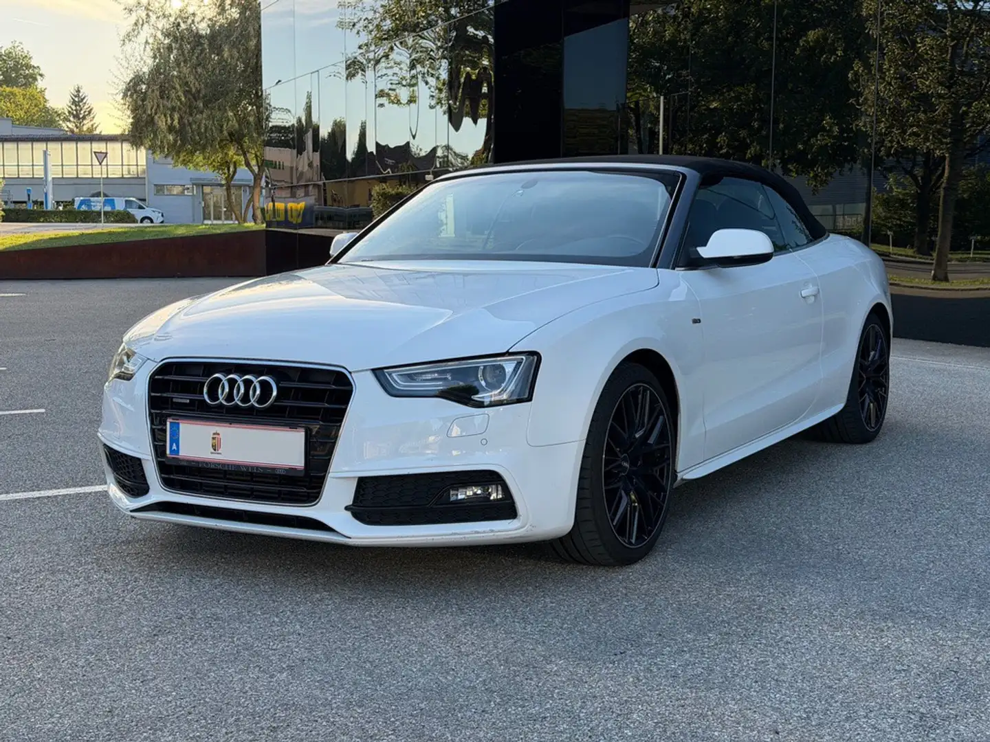Audi A5 A5 Cabrio 2,0 TFSI quattro Sport S-tronic Sport Weiß - 1