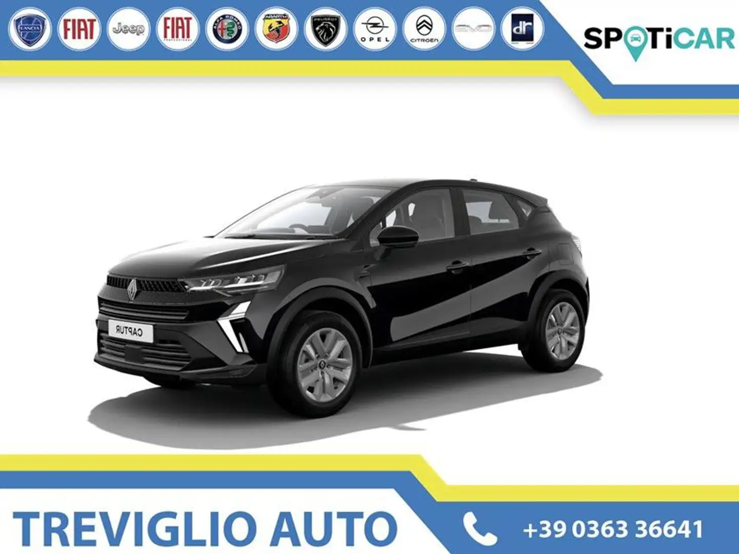 Renault Captur TCe 100 CV GPL Evolution Чёрный - 1