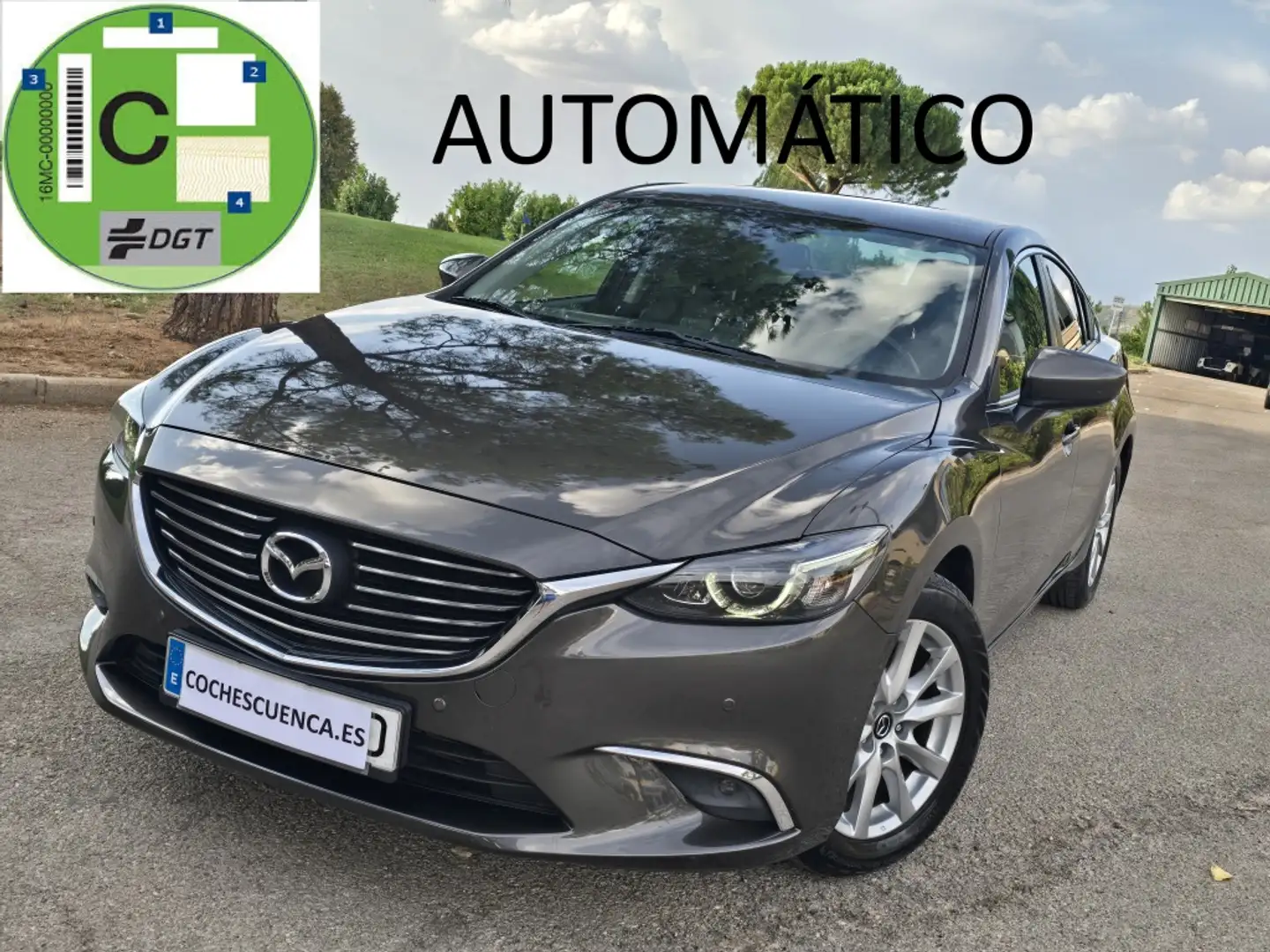 Mazda 6 2.2DE Lux.+Prem.B.(Navi) Aut. 110kW Burdeos - 1