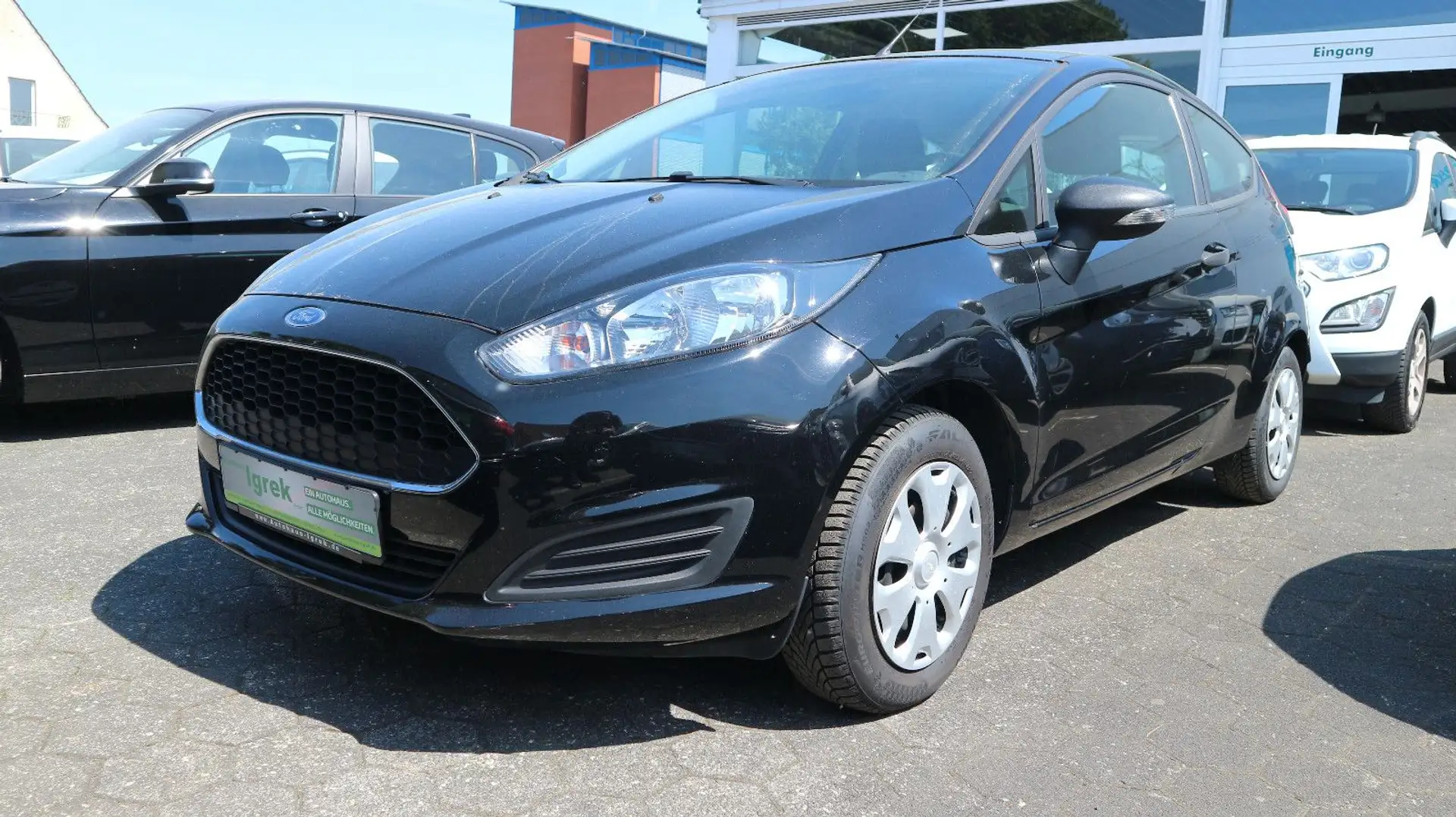 Ford Fiesta Ambiente Klima/8-Fach Bereift Schwarz - 1