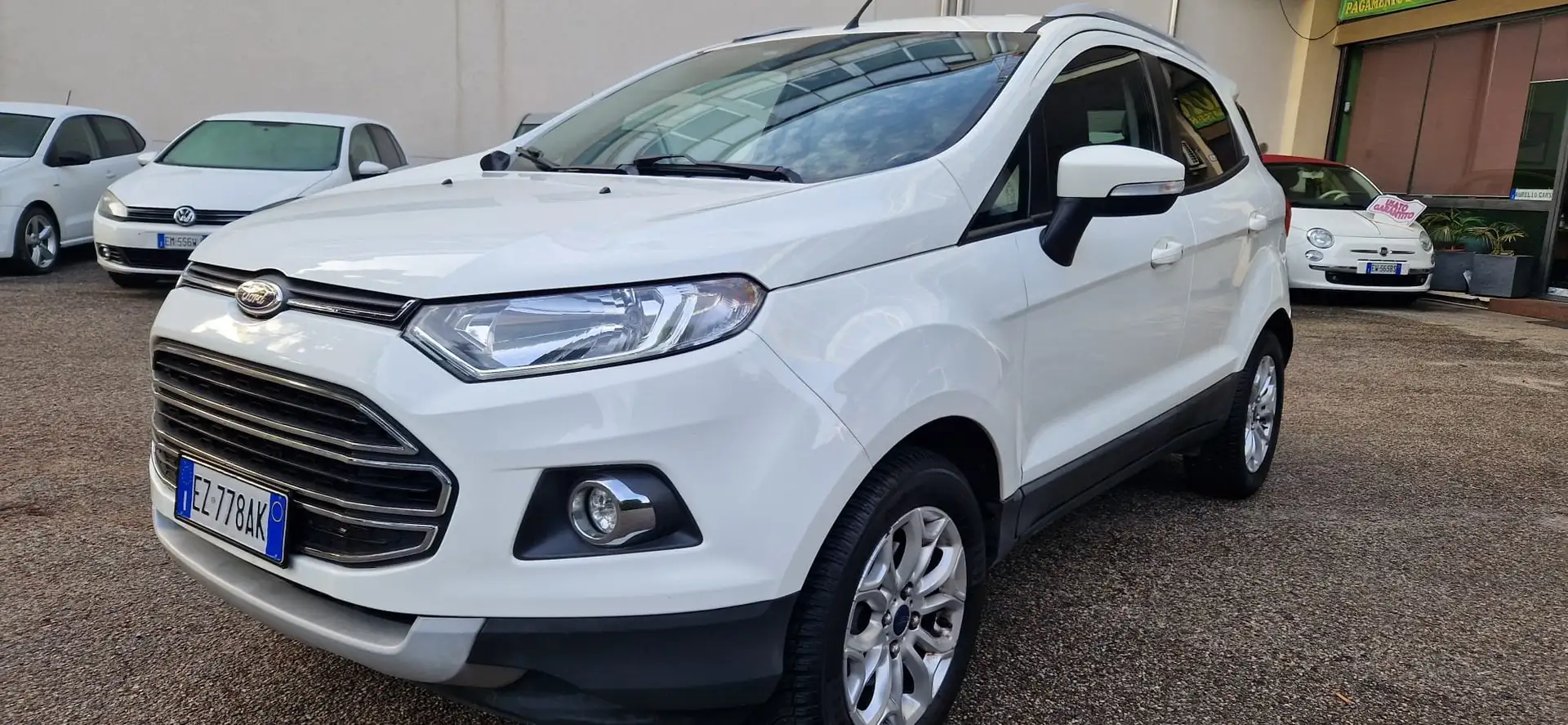 Ford EcoSport EcoSport 2014 1.5 tdci Titanium 95cv E6 Blanc - 1