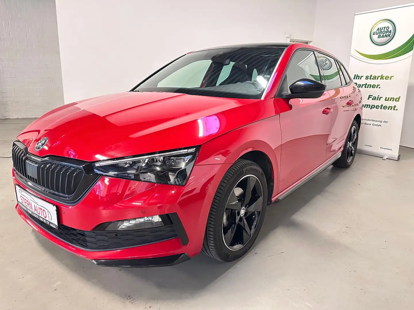 Skoda Scala 1.6 TDI DSG MONTE CARLO KESSY,PANO,VIRTUAL Červená - 1