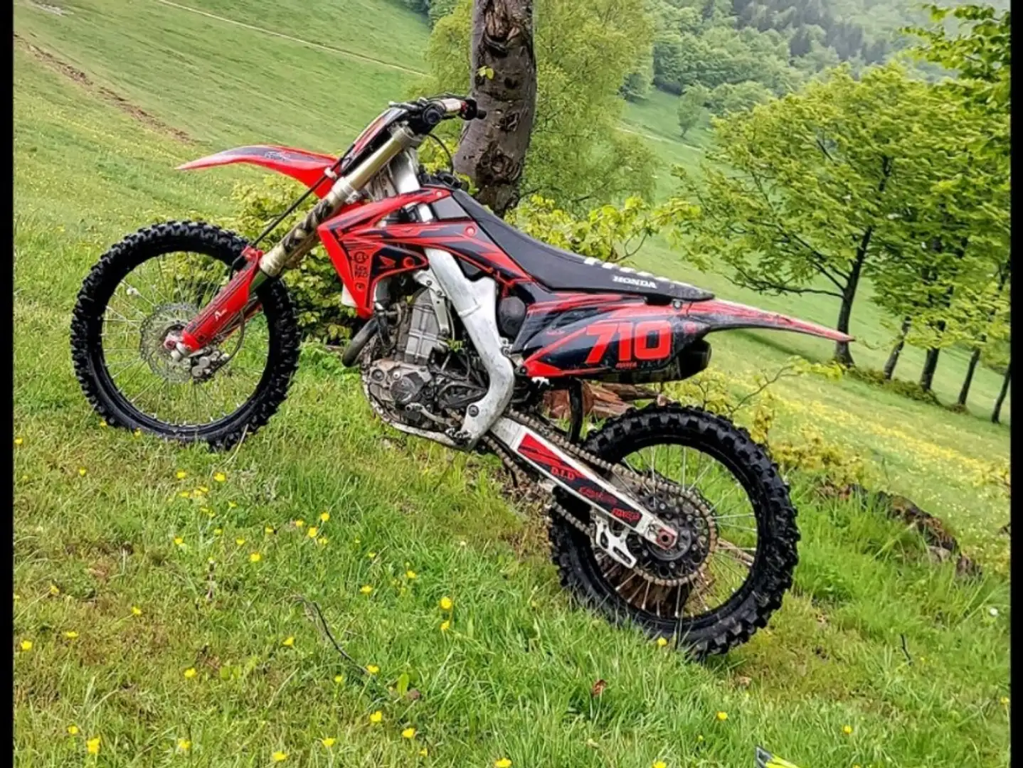 Honda CRF 450 Czerwony - 1