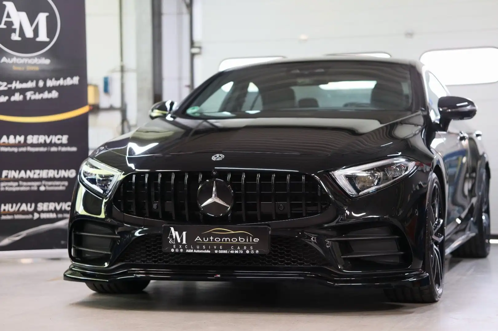 Mercedes-Benz CLS 300 d  *AMG PAKET*1 HAND*JUNGSTERNE*360 KAM* Чорний - 1