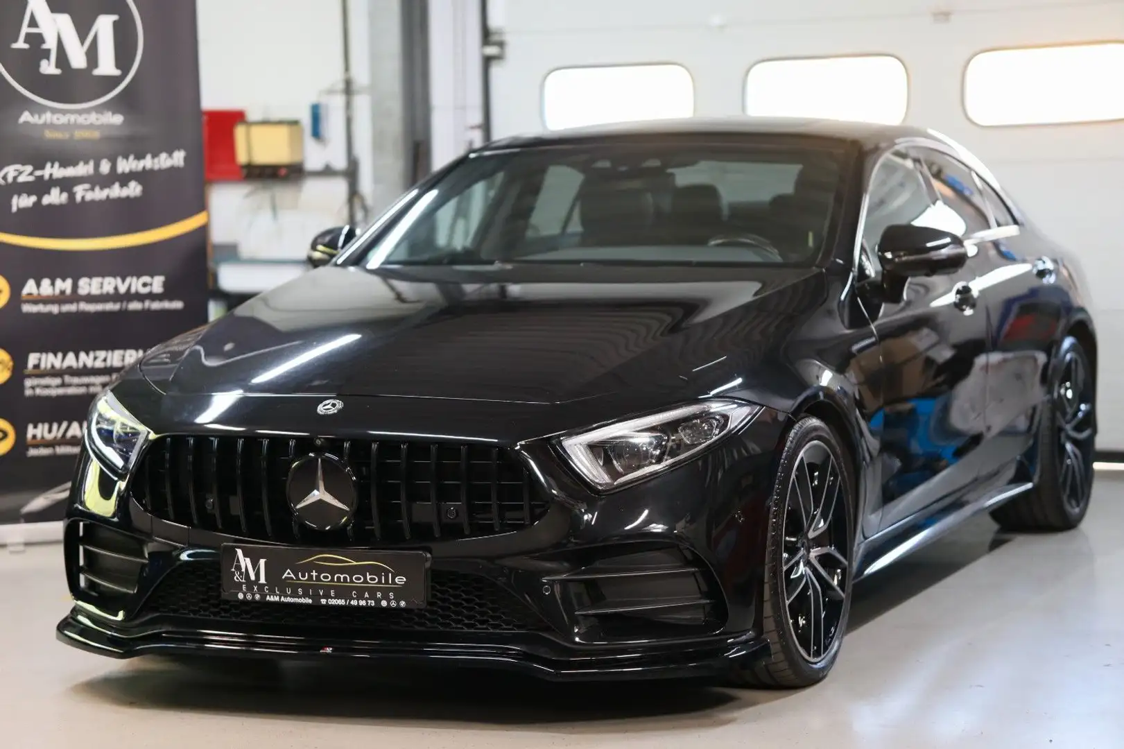 Mercedes-Benz CLS 300 d  *AMG PAKET*1 HAND*JUNGSTERNE*360 KAM* Siyah - 1