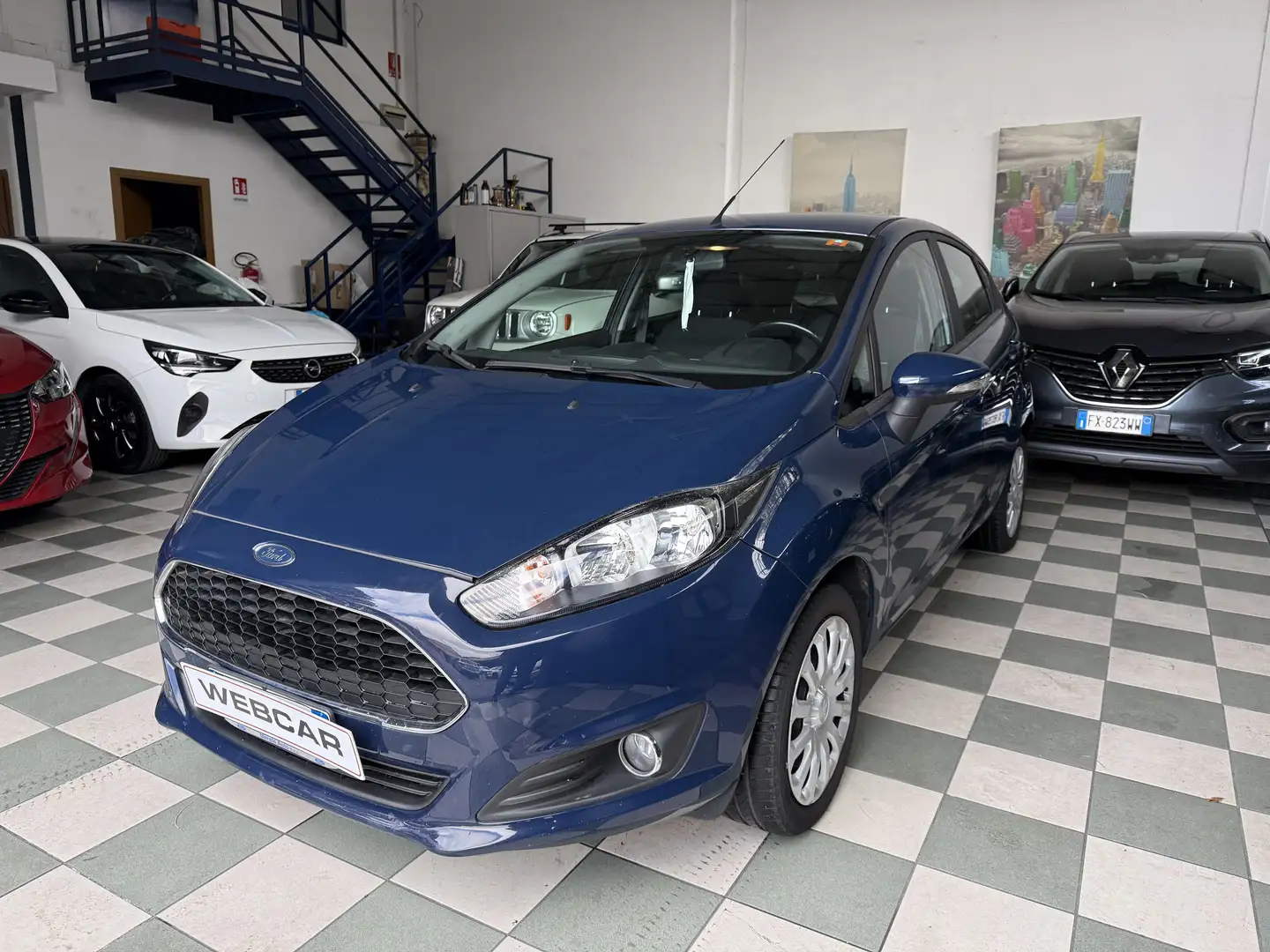Ford Fiesta 5p 1.4 Titanium Gpl 95cv E6 Bleu - 2
