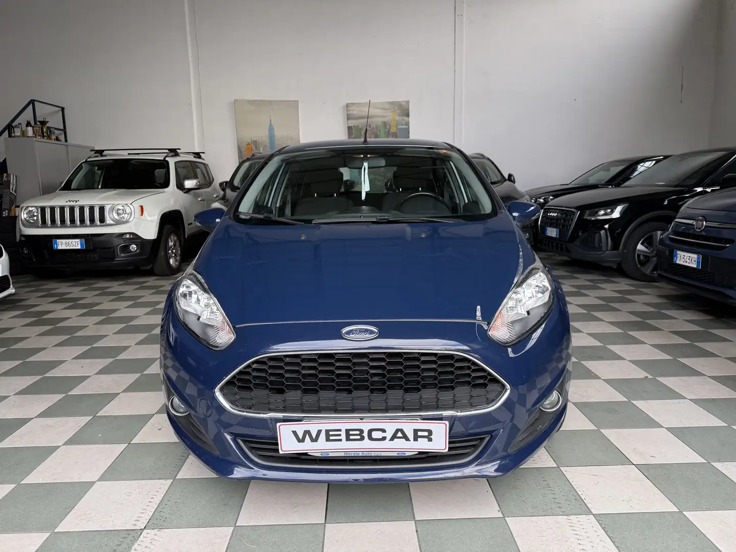 Ford Fiesta 5p 1.4 Titanium Gpl 95cv E6 Bleu - 1