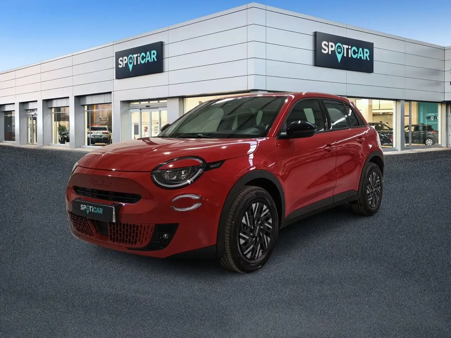 Fiat 600 e RED 54kwh 115kw (156cv) Rouge - 1