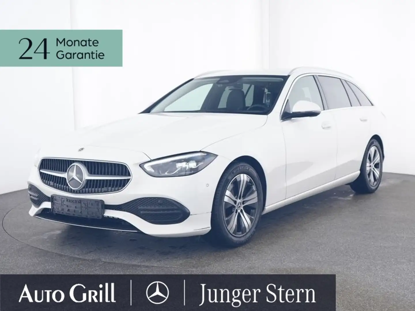 Mercedes-Benz C 200 d T Avantgarde Totw. AHK DistronicVorr Blanc - 2