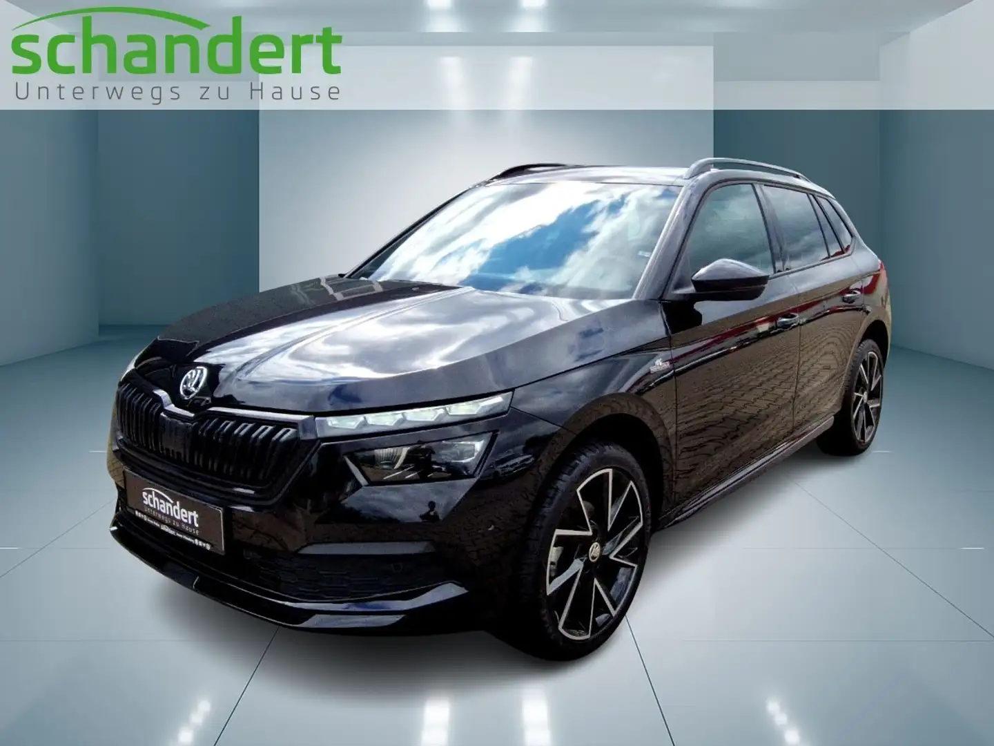 Skoda Kamiq 1.5 TSI Monte Carlo DSG LED Navi Pano Klimaautom Schwarz - 1