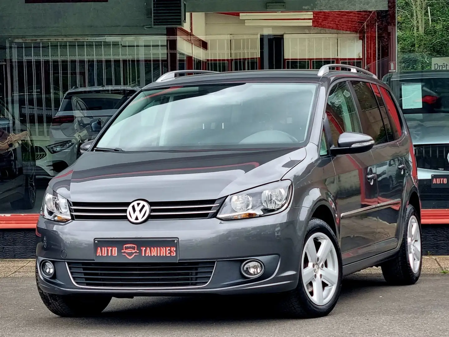 Volkswagen Touran 1.4 TSI Highline DSG / Essence / Cruise / Clim ... Gris - 1