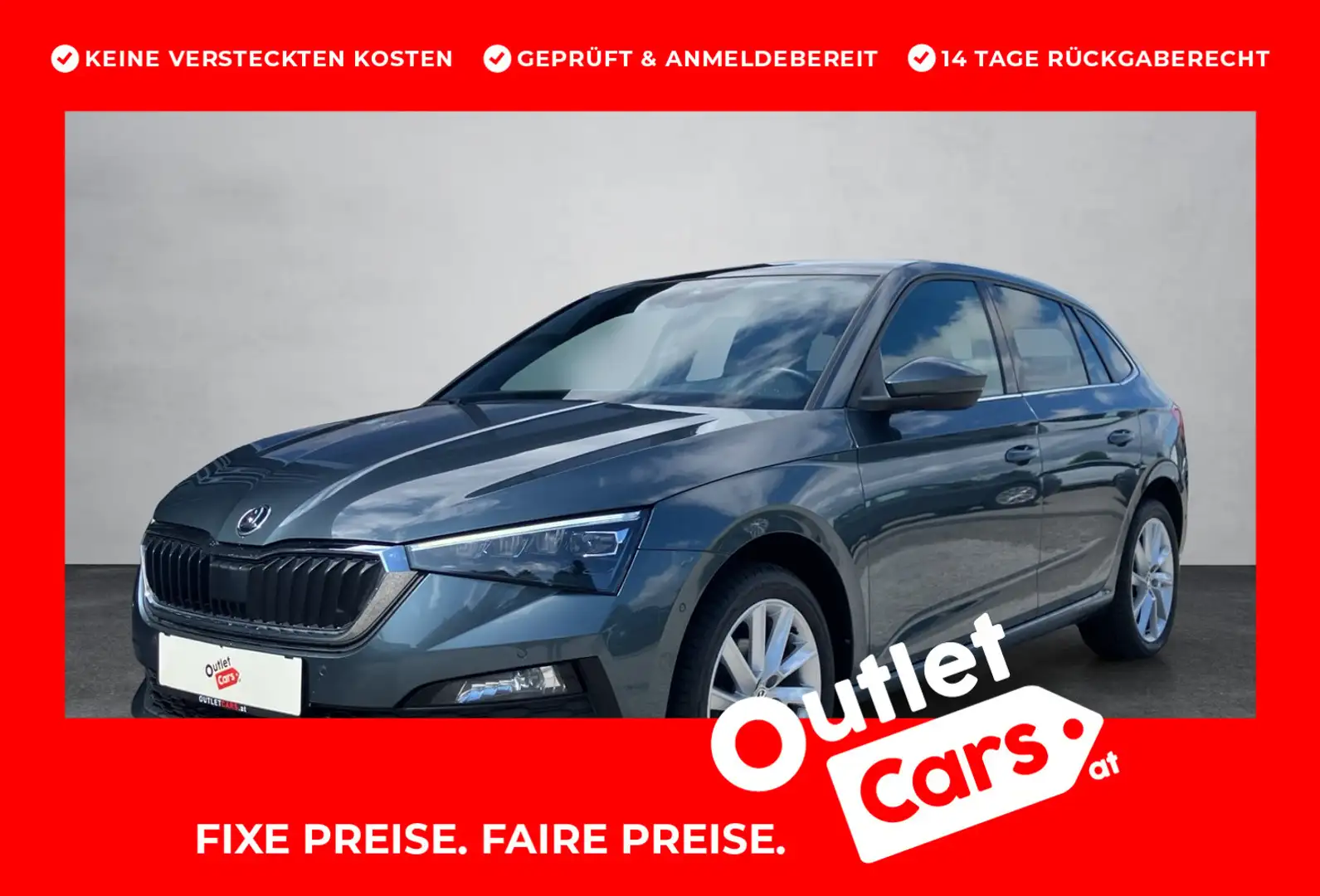 Skoda Scala Style TDI DSG Gris - 1