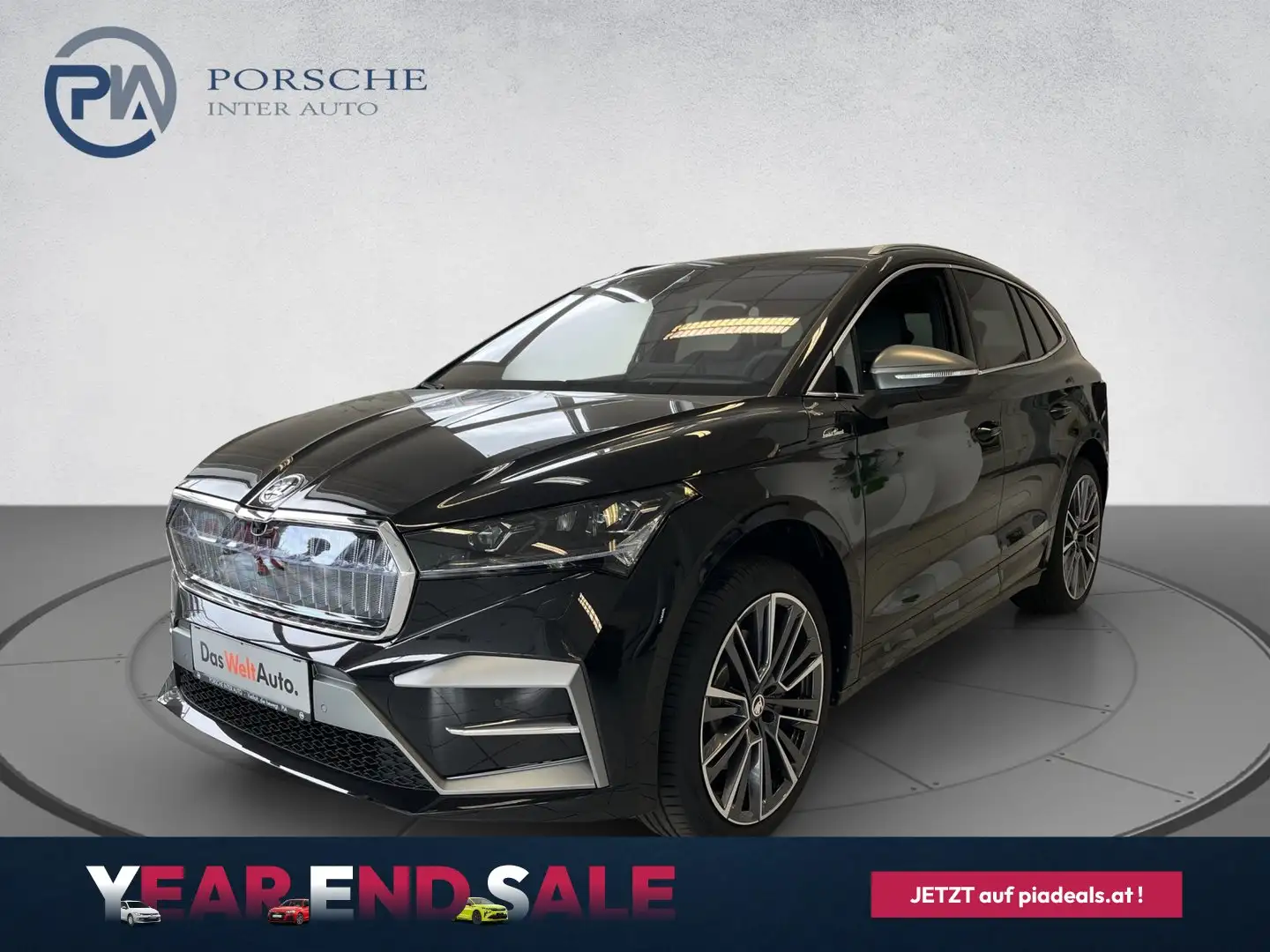 Skoda Enyaq L&K 85x Schwarz - 1