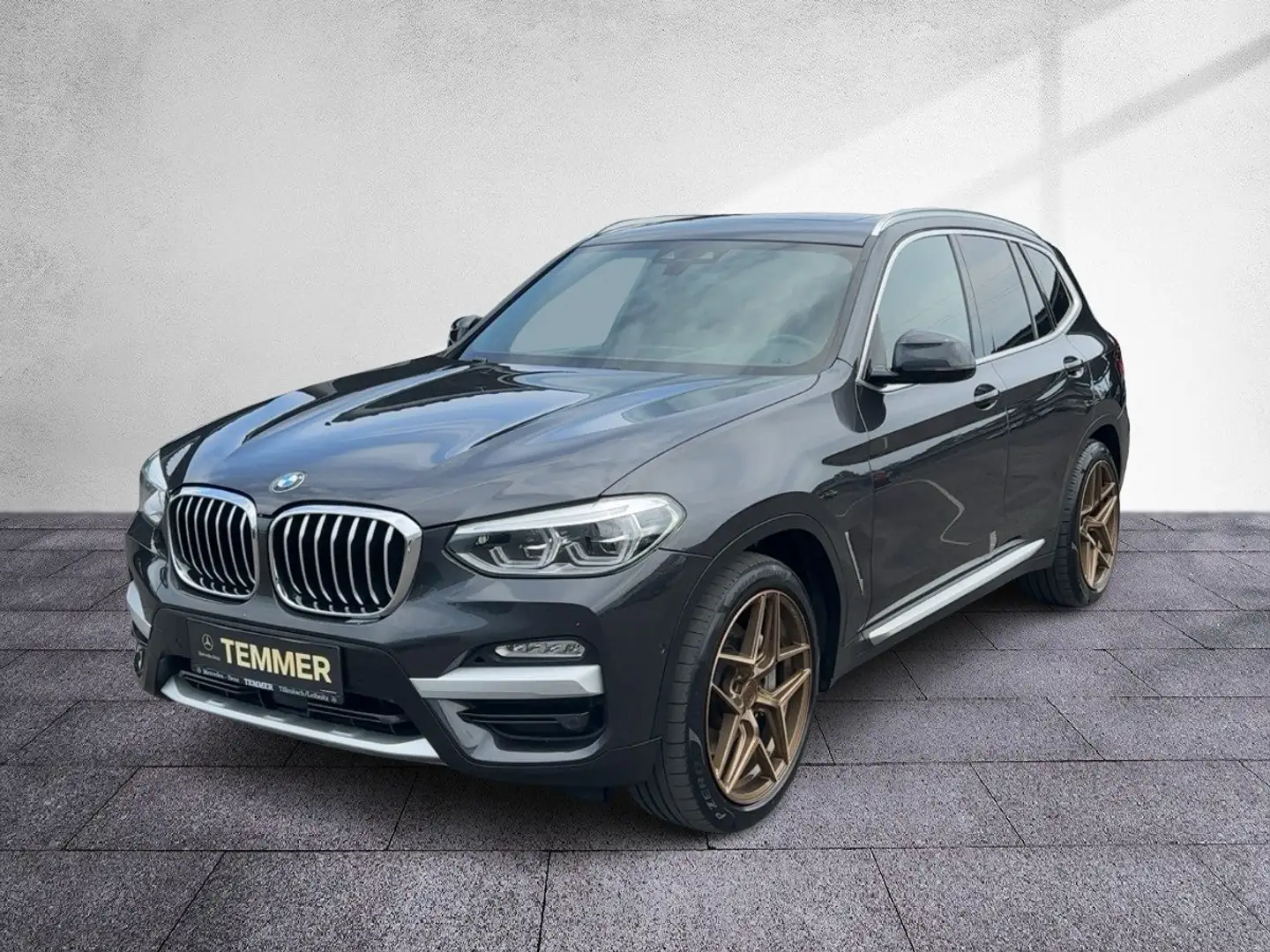 BMW X3 30d xDrive AUT Xline PANO HEAD UP STHZG Grau - 2