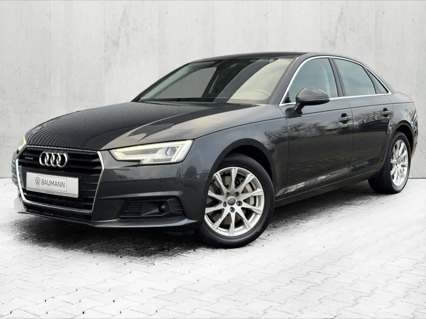 Audi A4 Lim. 2.0 TFSI quattro S-tronic *LED*NAVI*ACC* Grau - 2